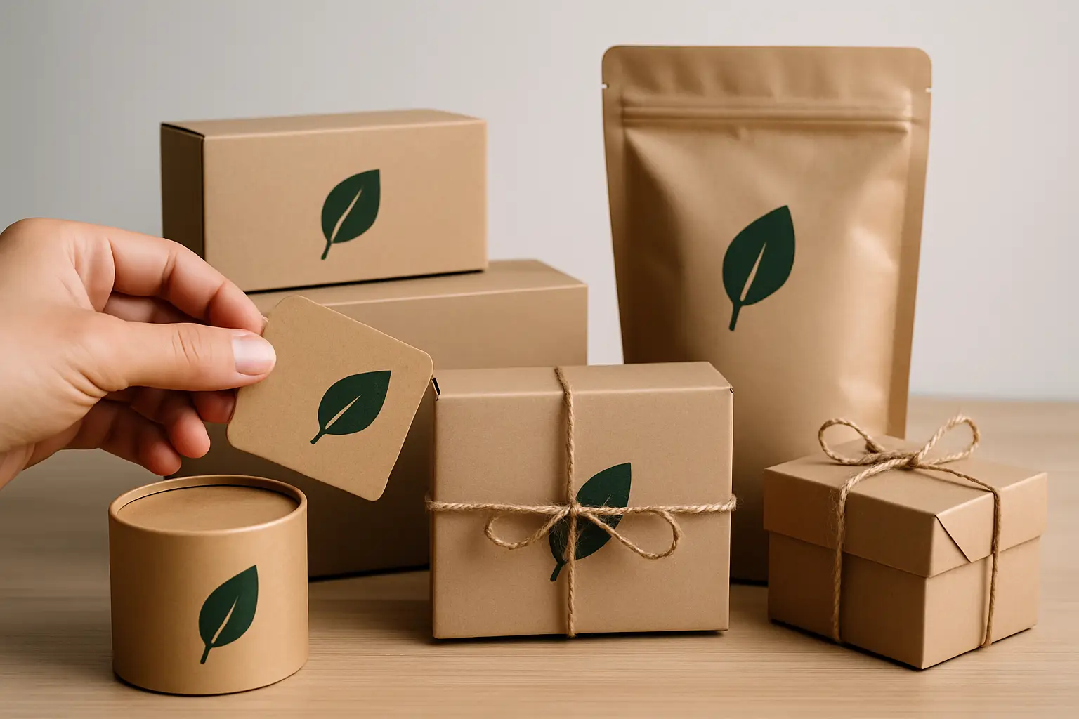 15 ideas de empaque ecológico con marca
