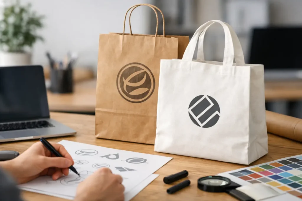 Cómo diseñar logo para bolsa sin fallar