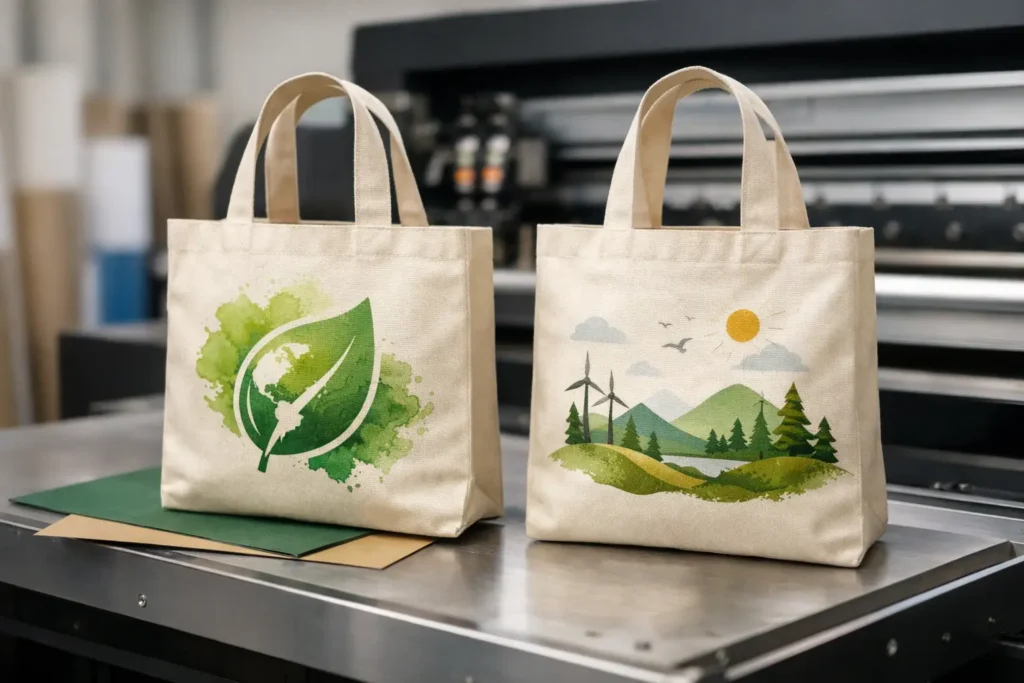 ¿Se puede imprimir bolsas ecológicas a dos caras?
