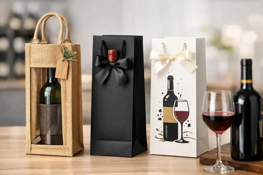 Bolsas para vino personalizadas que sí venden