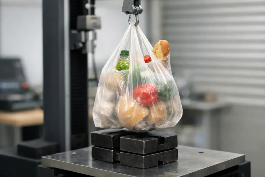 Qué resistencia soporta una bolsa de cambre