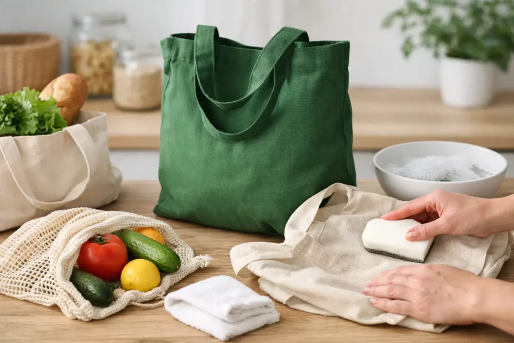 Cómo cuidar bolsas reutilizables para que duren