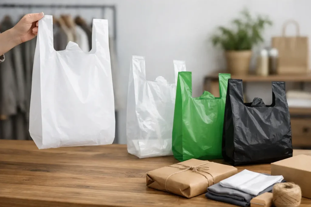 Cómo elegir bolsa camiseta para tu marca