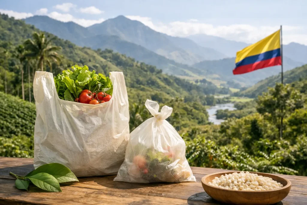 Futuro de bolsas biodegradables en Colombia