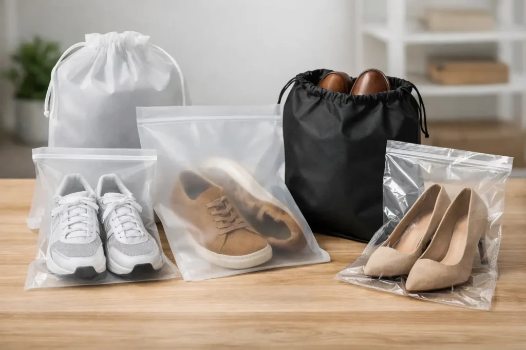 Guía de bolsas para empaque de calzado