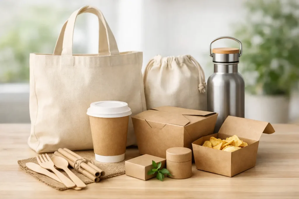 Bolsas ecológicas para combos promocionales
