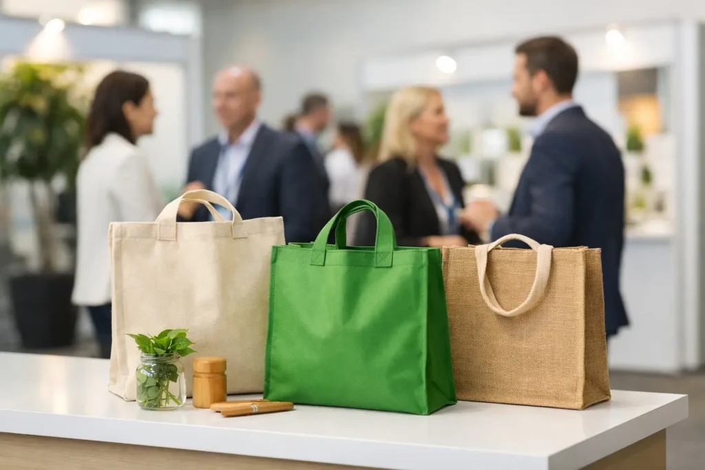 Bolsas ecológicas para ferias empresariales
