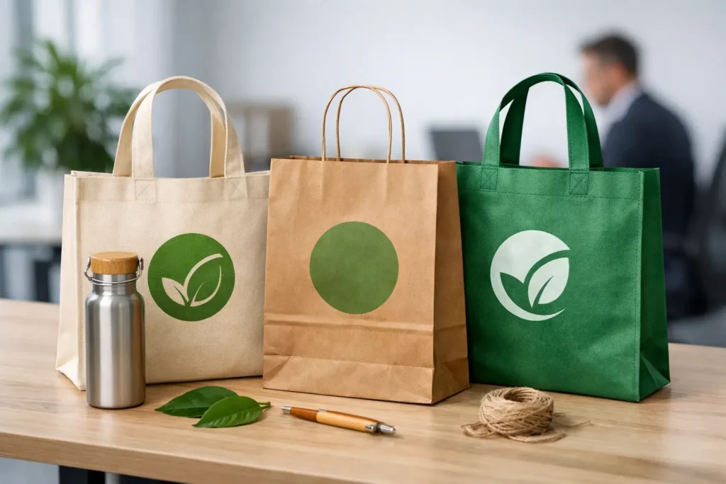 Cómo elegir bolsas ecológicas con logo para empresas