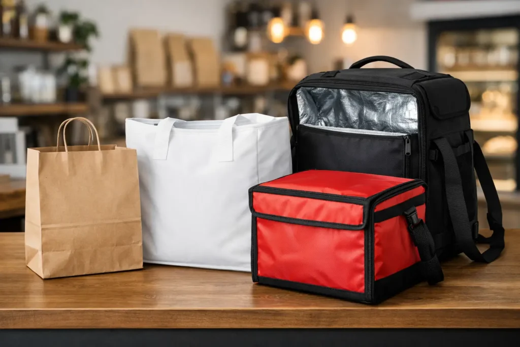 Mejores bolsas para delivery en tiendas